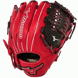 Mizuno GMVP1177PSE3 Baseball Glove 11.75 inch Red-Black Right Hand Thr